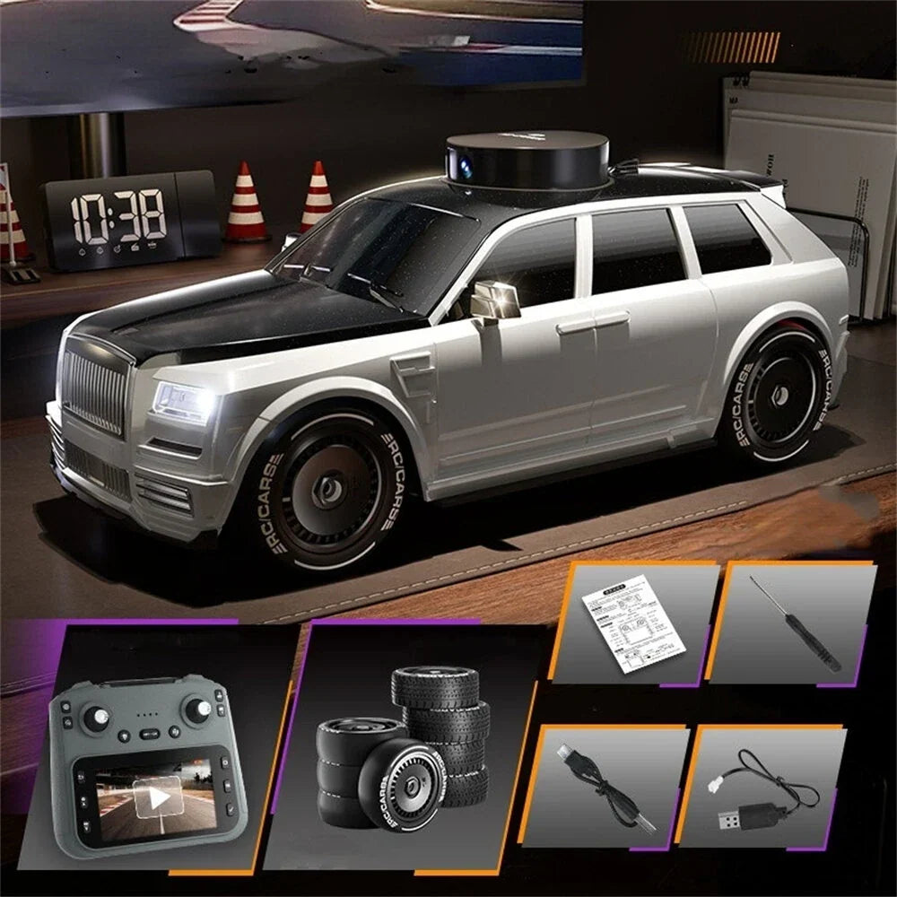 Rolls Royce - 4WD ,Big Remote Screen ,HD Camera ,Metal