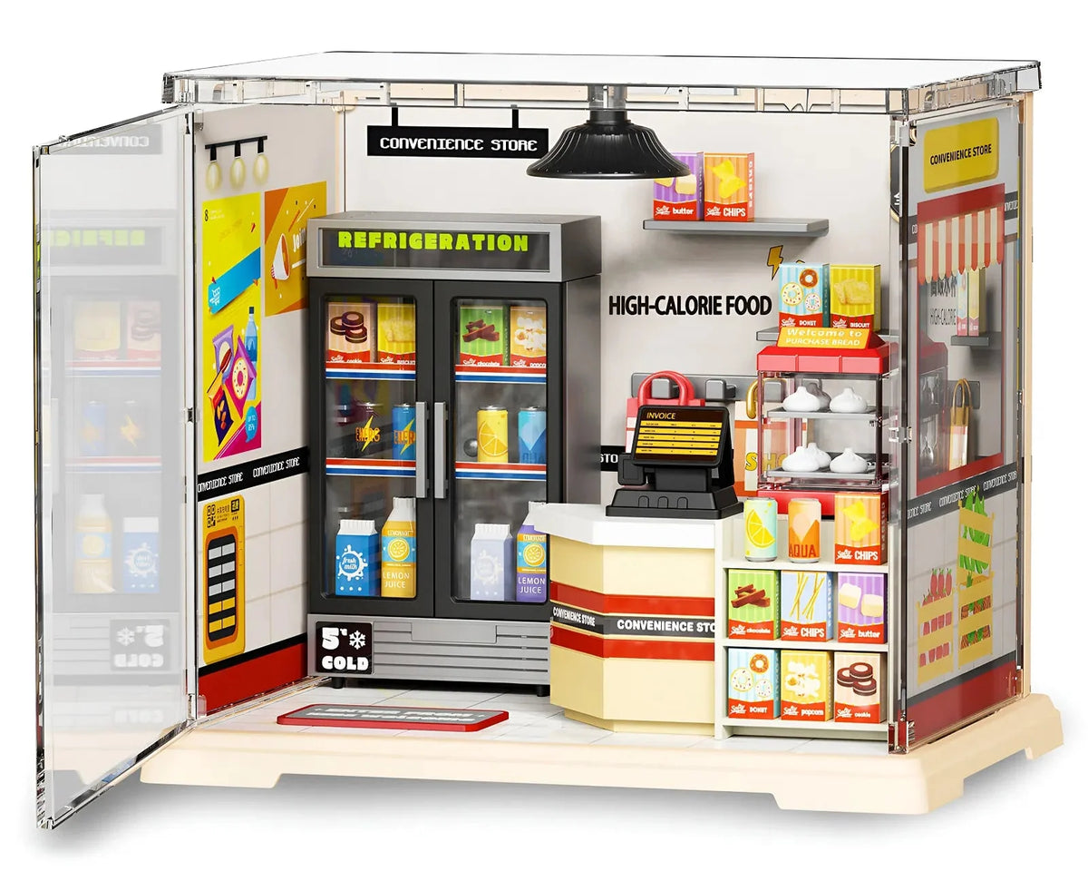Miniature Convenience Store House Kit