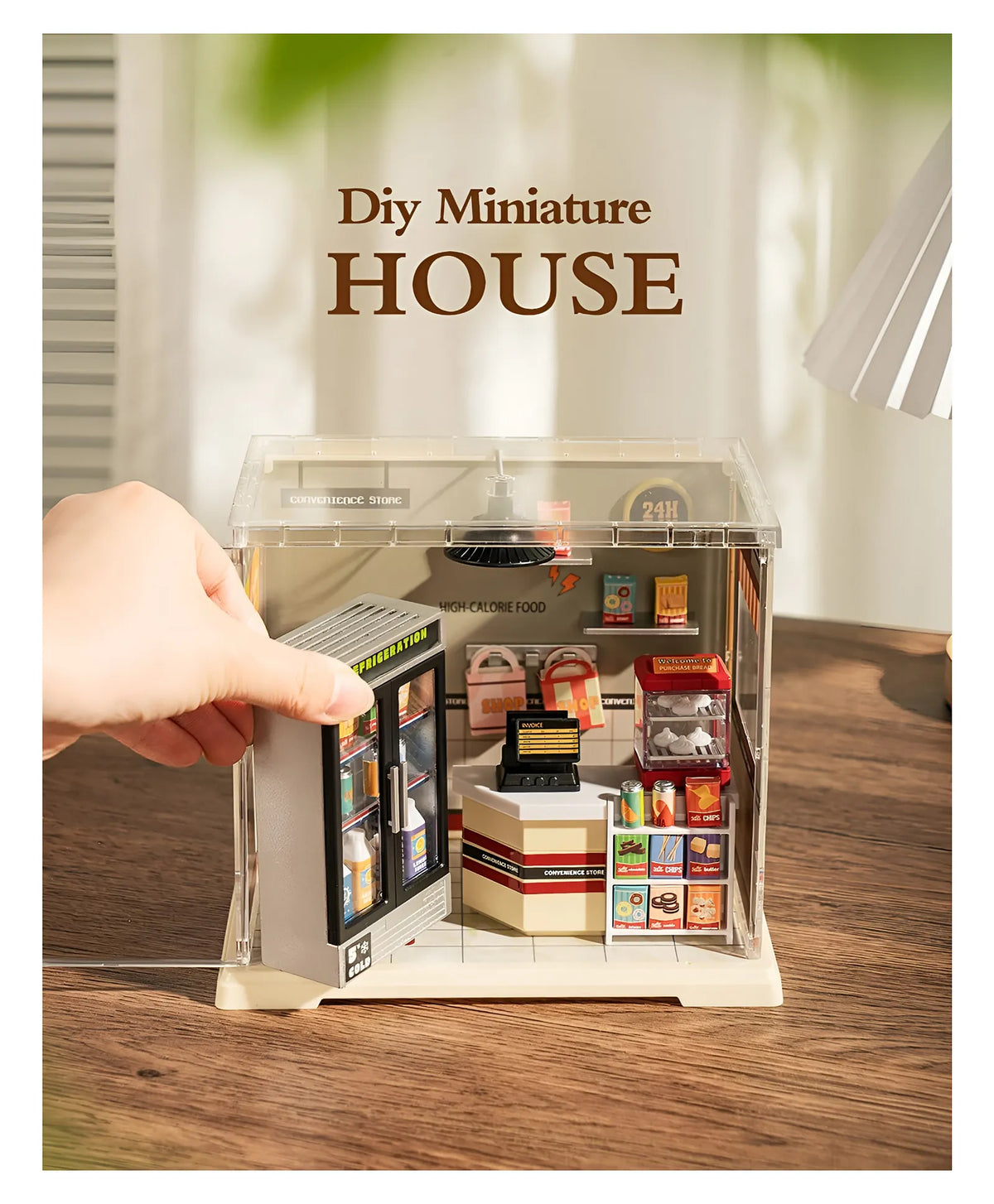 Miniature Convenience Store House Kit
