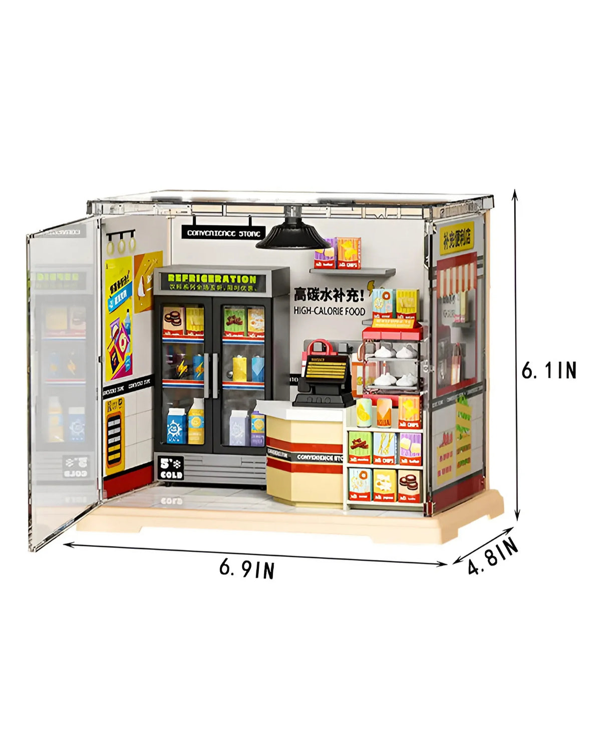 Miniature Convenience Store House Kit