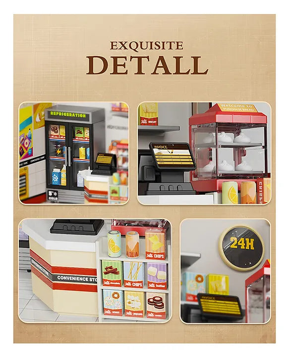 Miniature Convenience Store House Kit