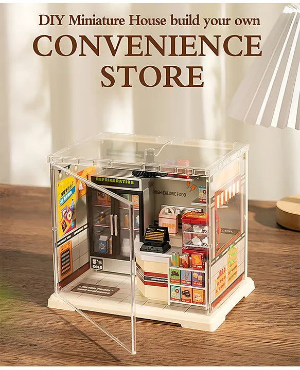 Miniature Convenience Store House Kit