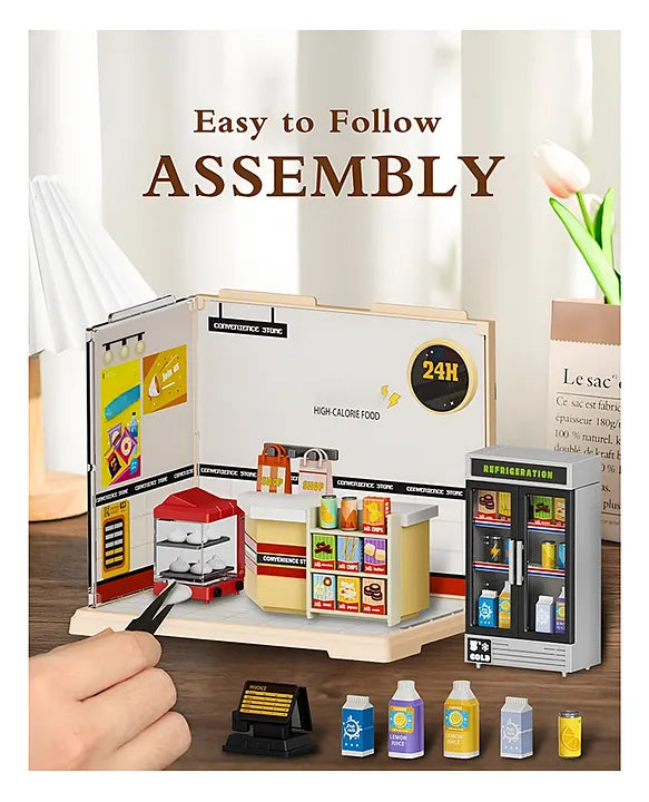Miniature Convenience Store House Kit