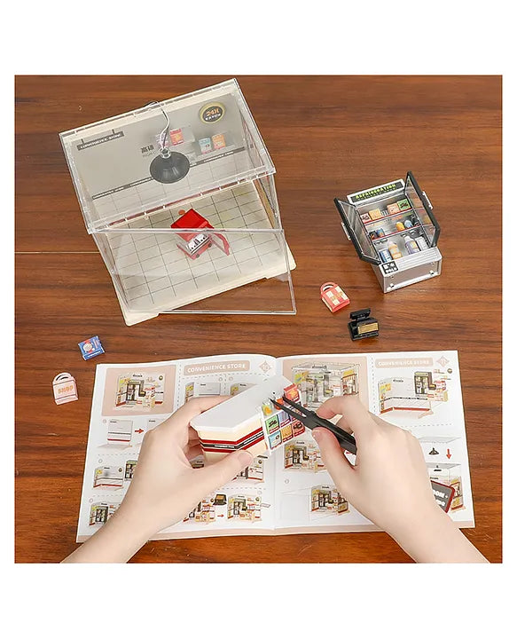 Miniature Convenience Store House Kit