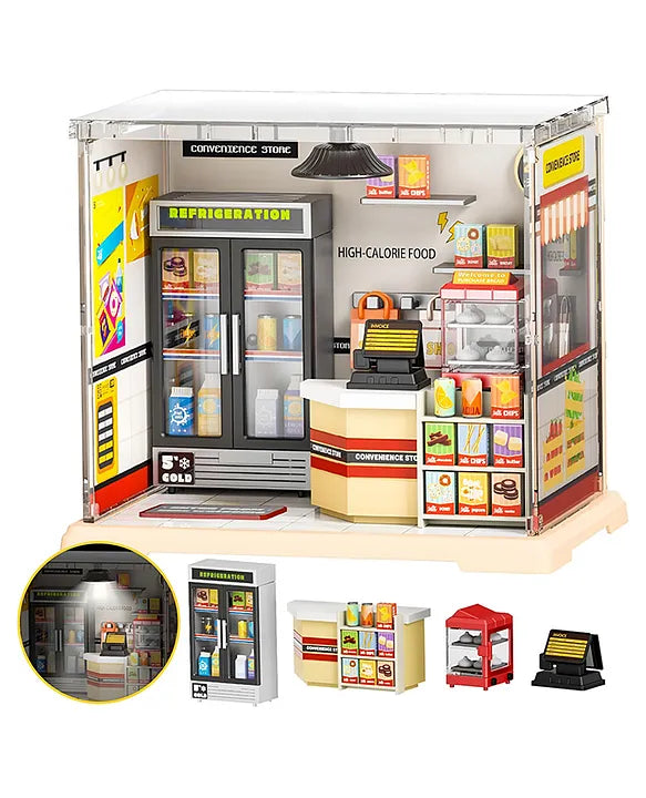 Miniature Convenience Store House Kit