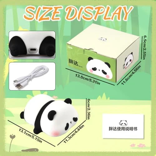 Cute Panda - Silicone Night Lamp