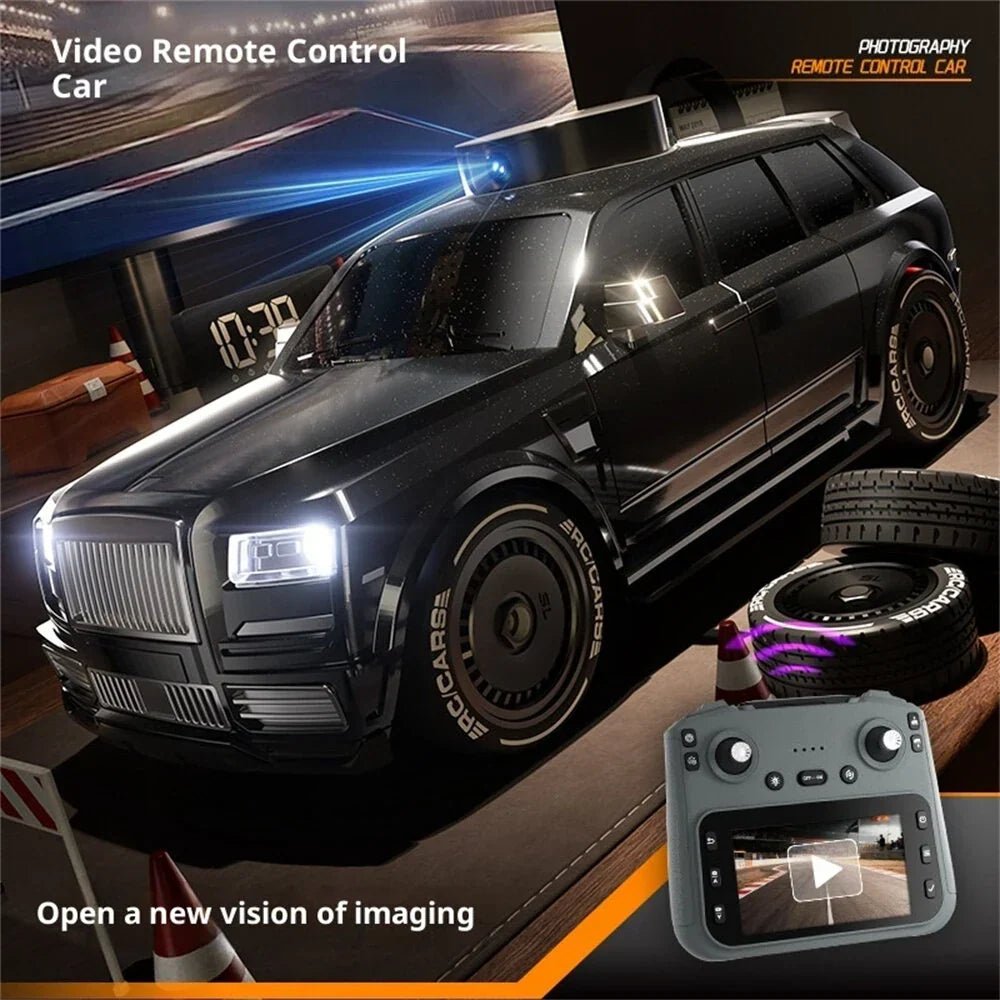 Rolls Royce - 4WD ,Big Remote Screen ,HD Camera ,Metal