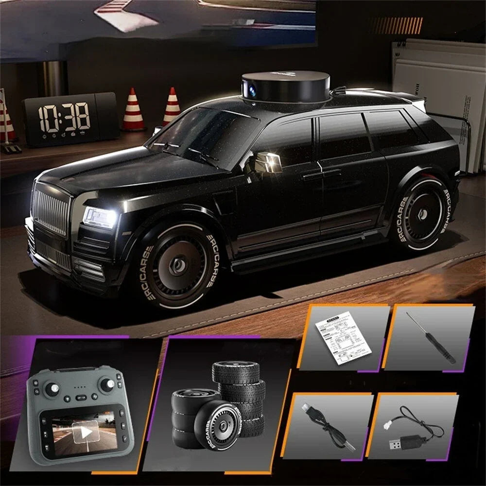 Rolls Royce - 4WD ,Big Remote Screen ,HD Camera ,Metal