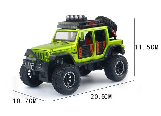 Jeep Wrangler Rubicon 1:24 Diecast Scale Model
