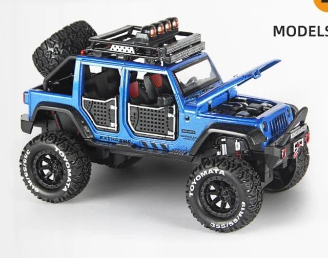 Jeep Wrangler Rubicon 1:24 Diecast Scale Model