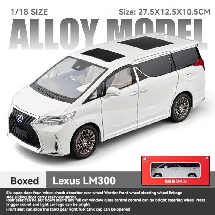 TOYOTA LEXUS LM300 1:18 diecast Scale Model