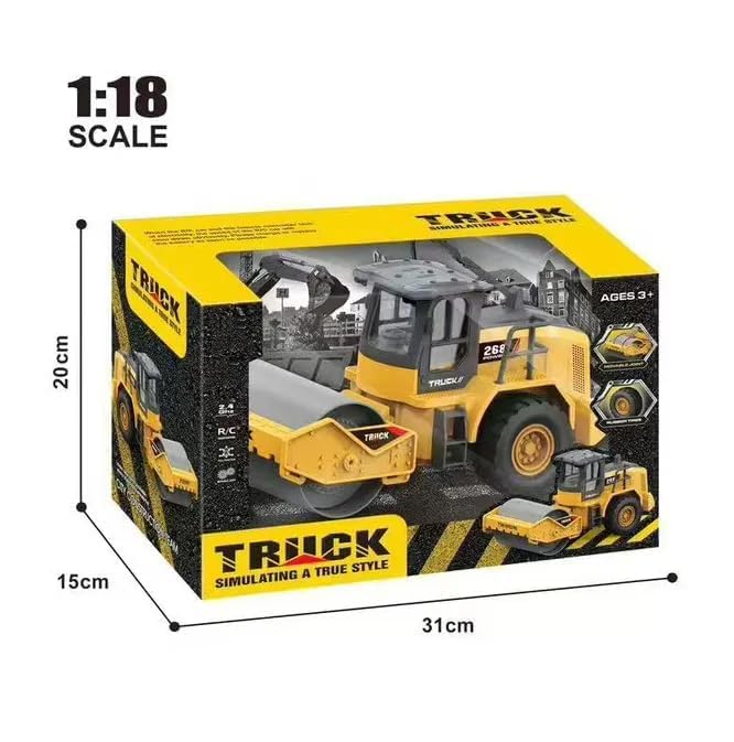 Remote Control Road Roller Truck 1:18 diecast scale model