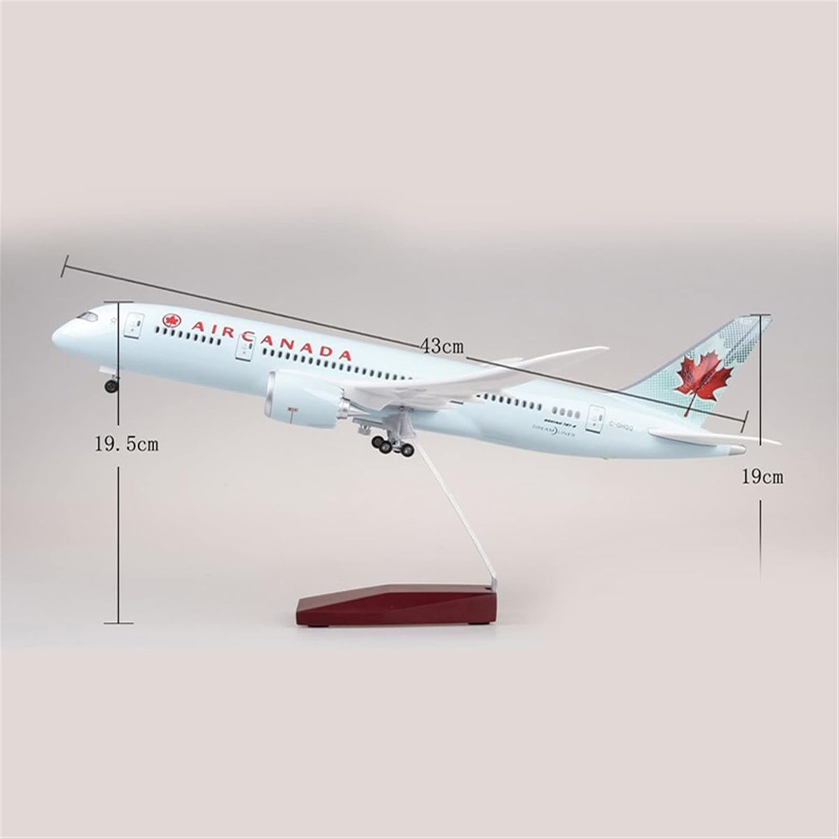 Air Canada Boeing 787 Airplane 47CM 1:130 Diecast Scale Model