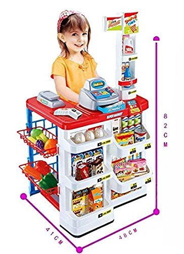 Kids Supermarket Shopping Play Set