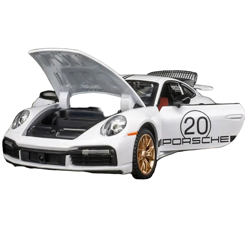 Porsche 911 Turbo S sports car 1:24 Diecast Scale Car
