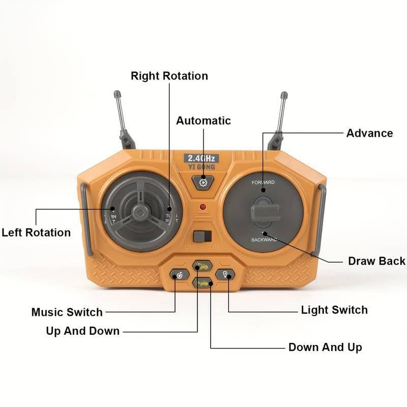 Yigong Remote Control Construction Bulldozer