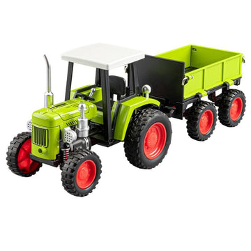 Tractor with Trailer 1:24 Diecast Scale Model