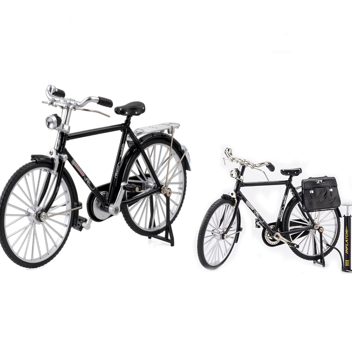 Vintage bicycle 1:10 diecast scale model