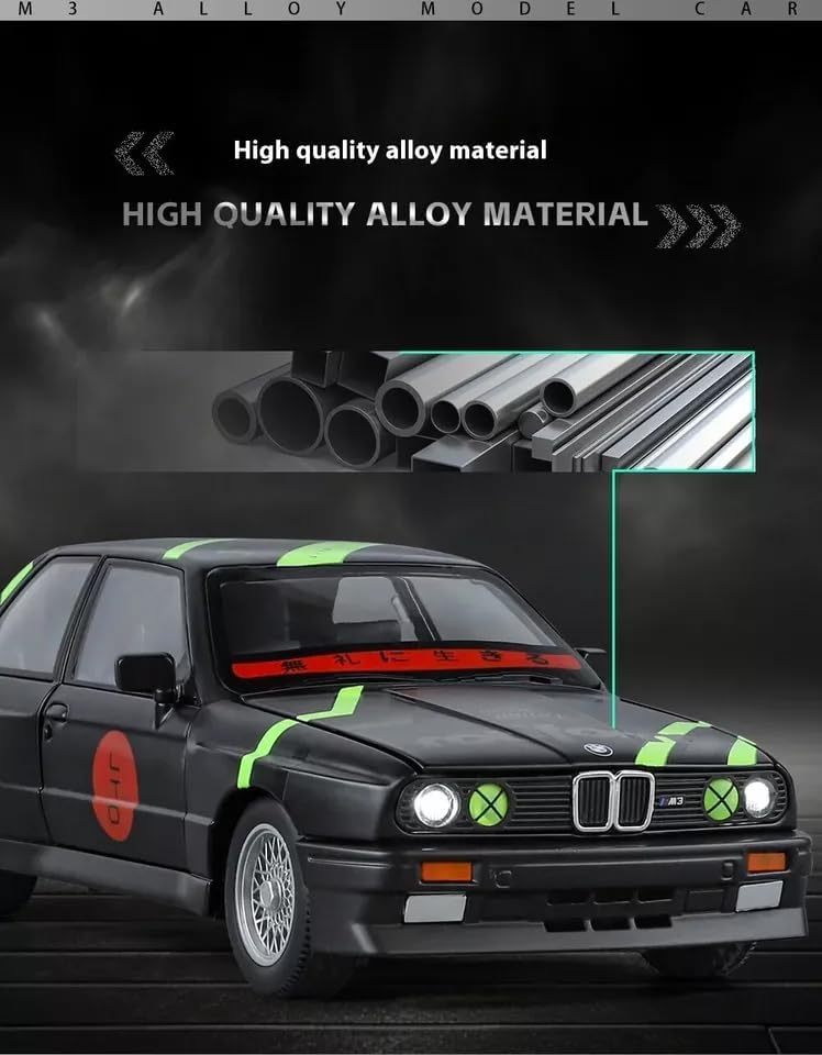 BMW M3 E30 1:24 Diecast Scale Model Car