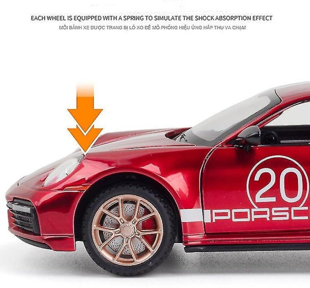 Porsche 911 GT3 RS diecast scale model car collectible