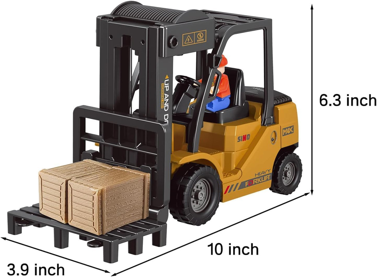 Remote Control Construction Cranes Forklift - 11 Channel