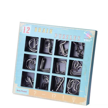 Brain Teasers Metal Wire Puzzle Toys