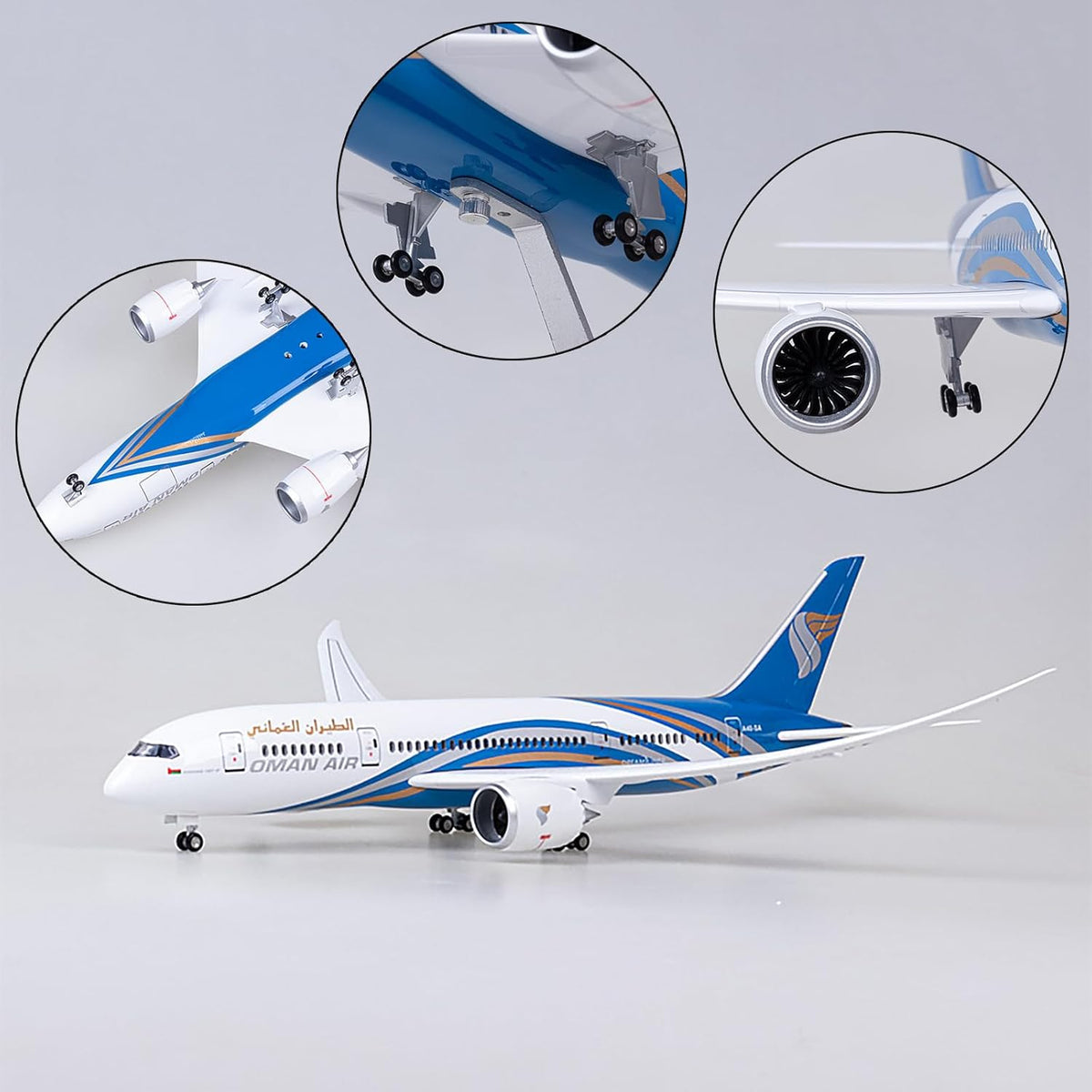 Oman Air Boeing 787 Airline 47CM 1:130 Diecast Scale Model