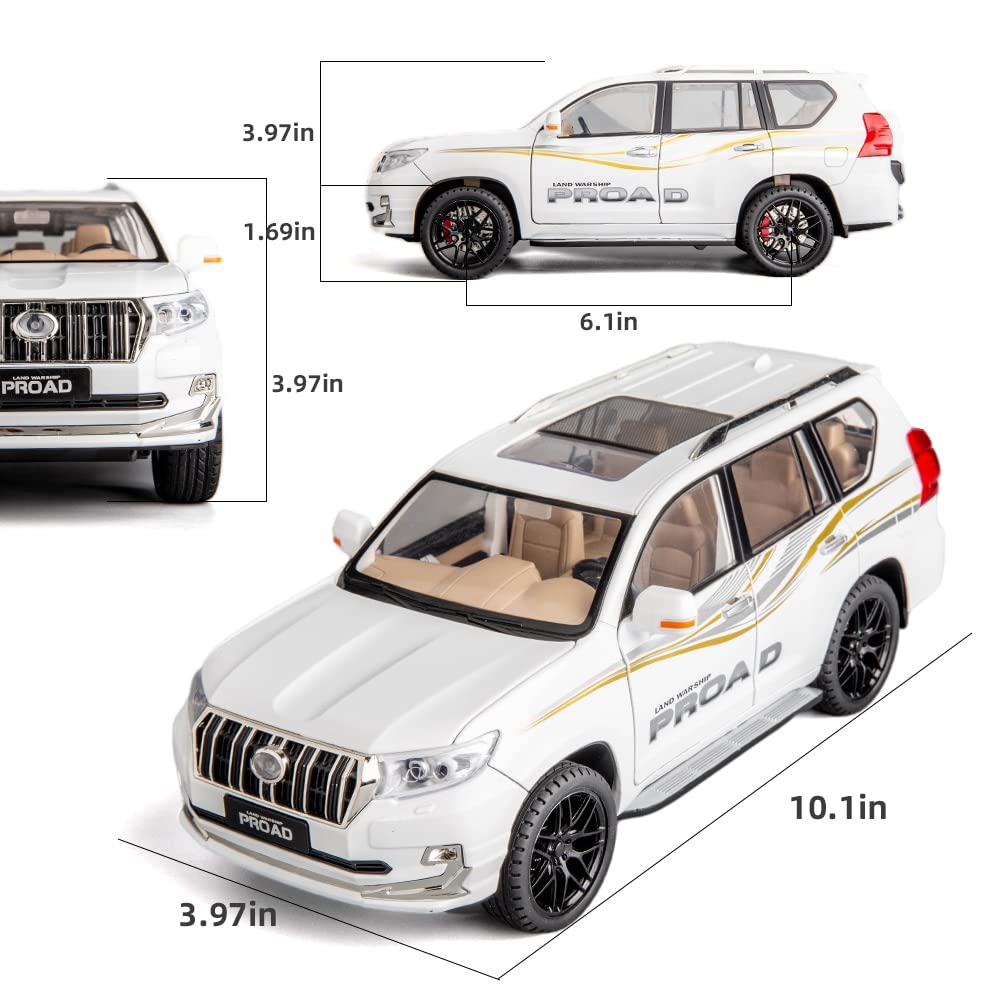 Toyota Land Cruiser Prado LC200 1:18 Diecast Scale Model