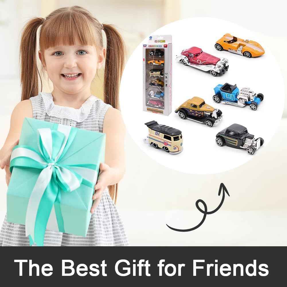 pack of 6 1:64 Diecast scale Model Car
