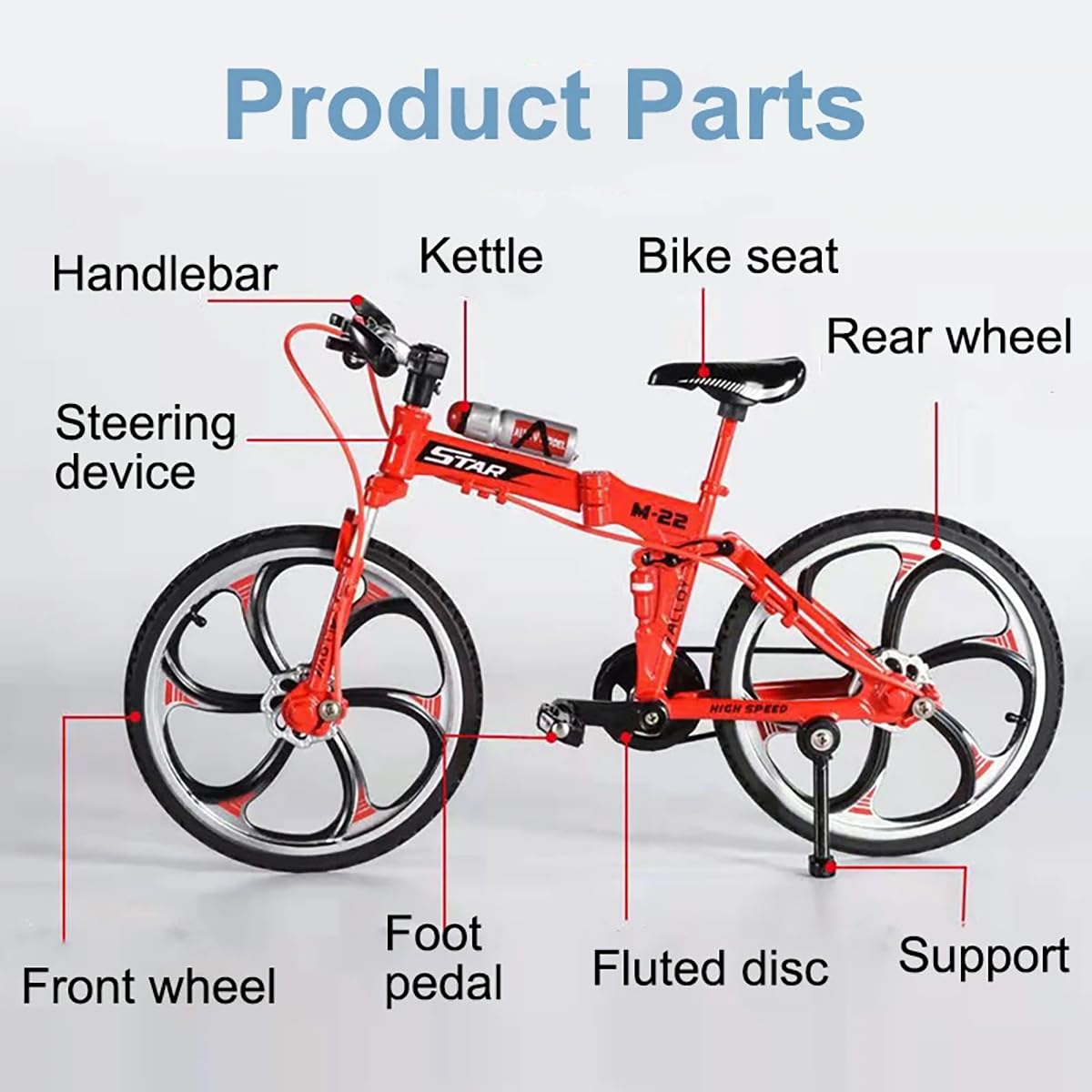 MINI BIKE ORNAMENT TOY BICYCLE