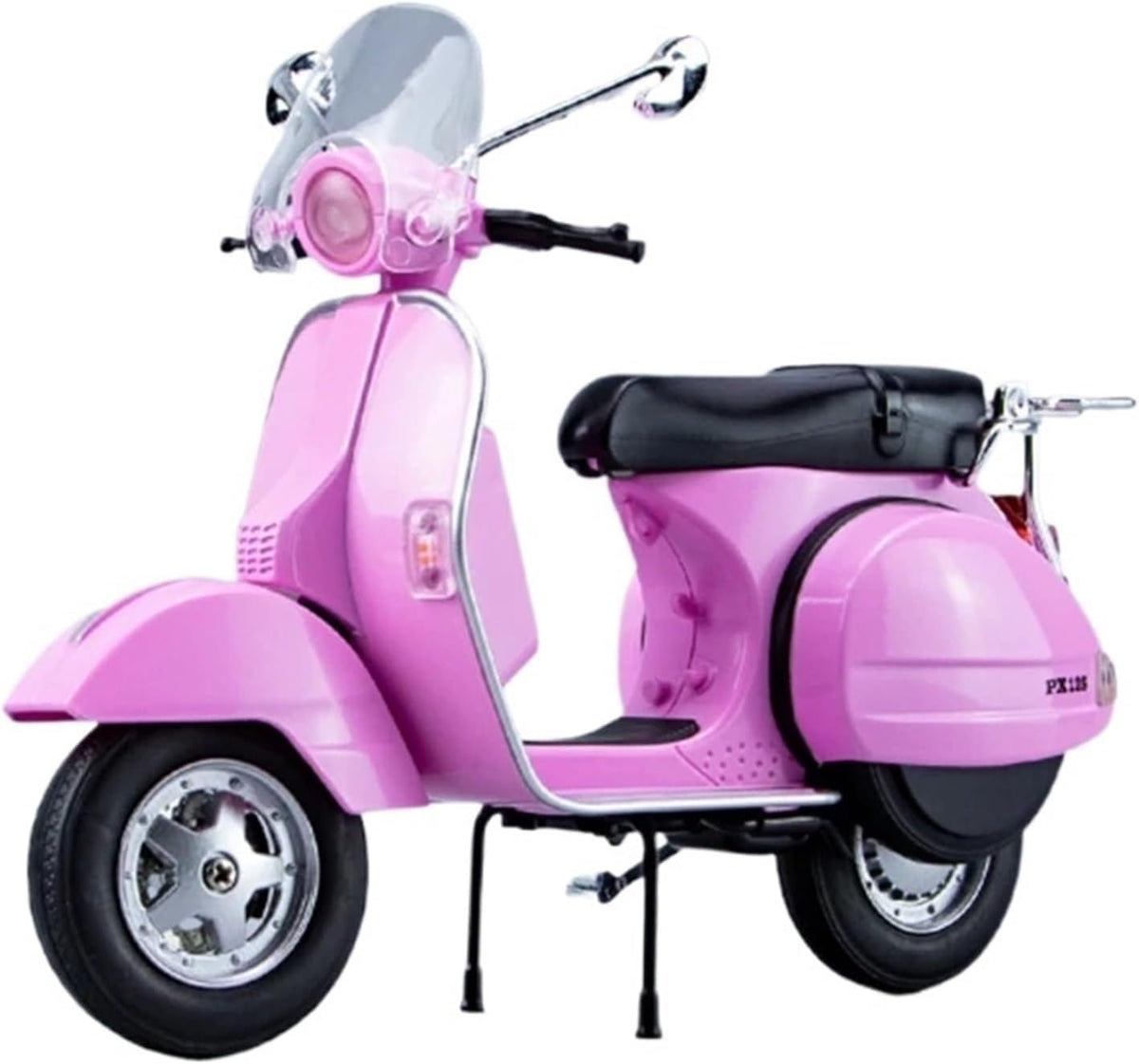 BEAUTY HUB VESPA 125 MOTORCYCLE MODEL, ALLOY MATERIAL, SIMULATED RETRO MOTORCYCLE, LITTLE SHEEP SCOOTER, BOXED COLLECTION DISPLAY (COLOR : MULTI)
