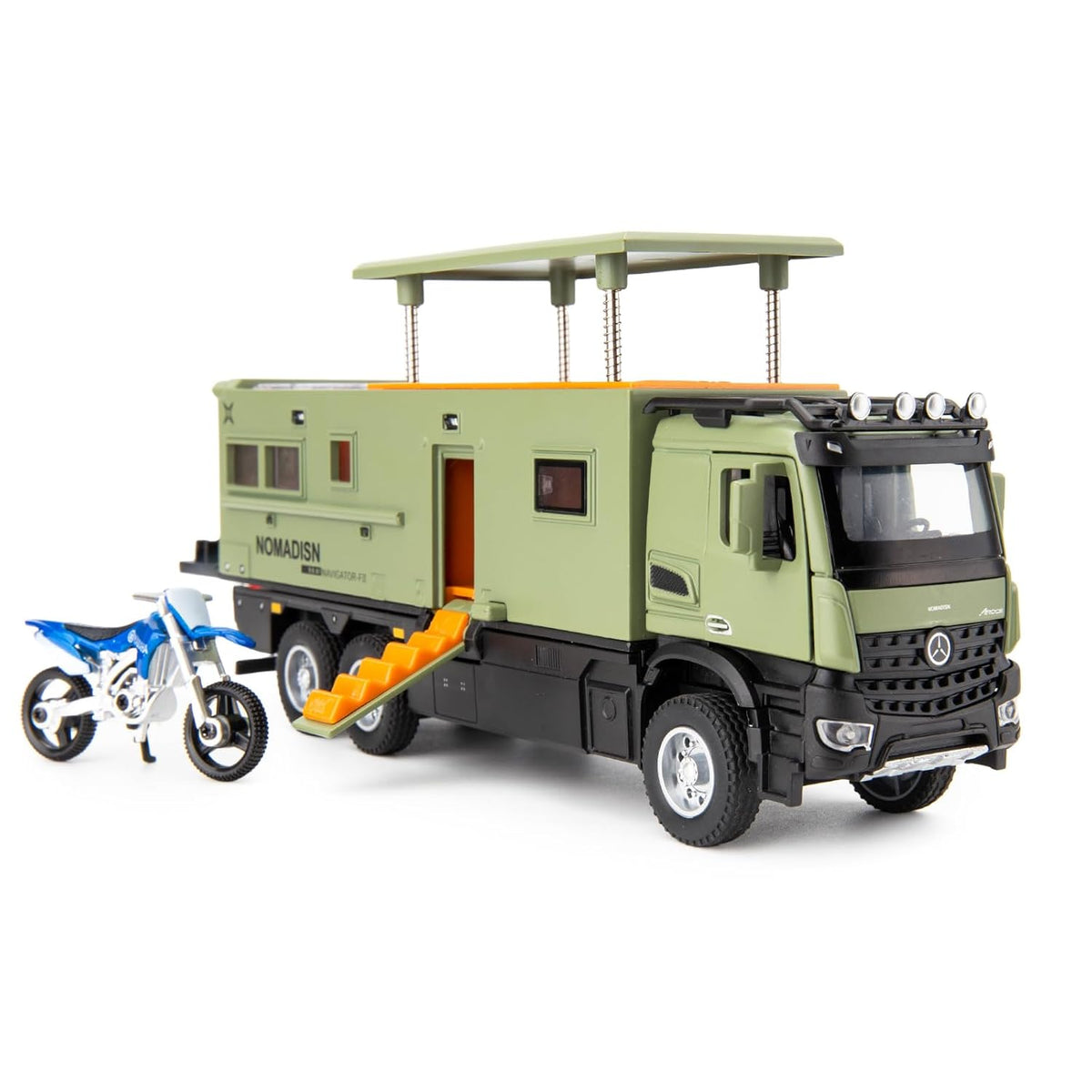 Mercedes-benz Nomadison Rv camper truck 1:24 Diecast Scale Model Car
