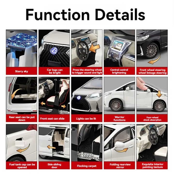 TOYOTA LEXUS LM300 1:18 diecast Scale Model