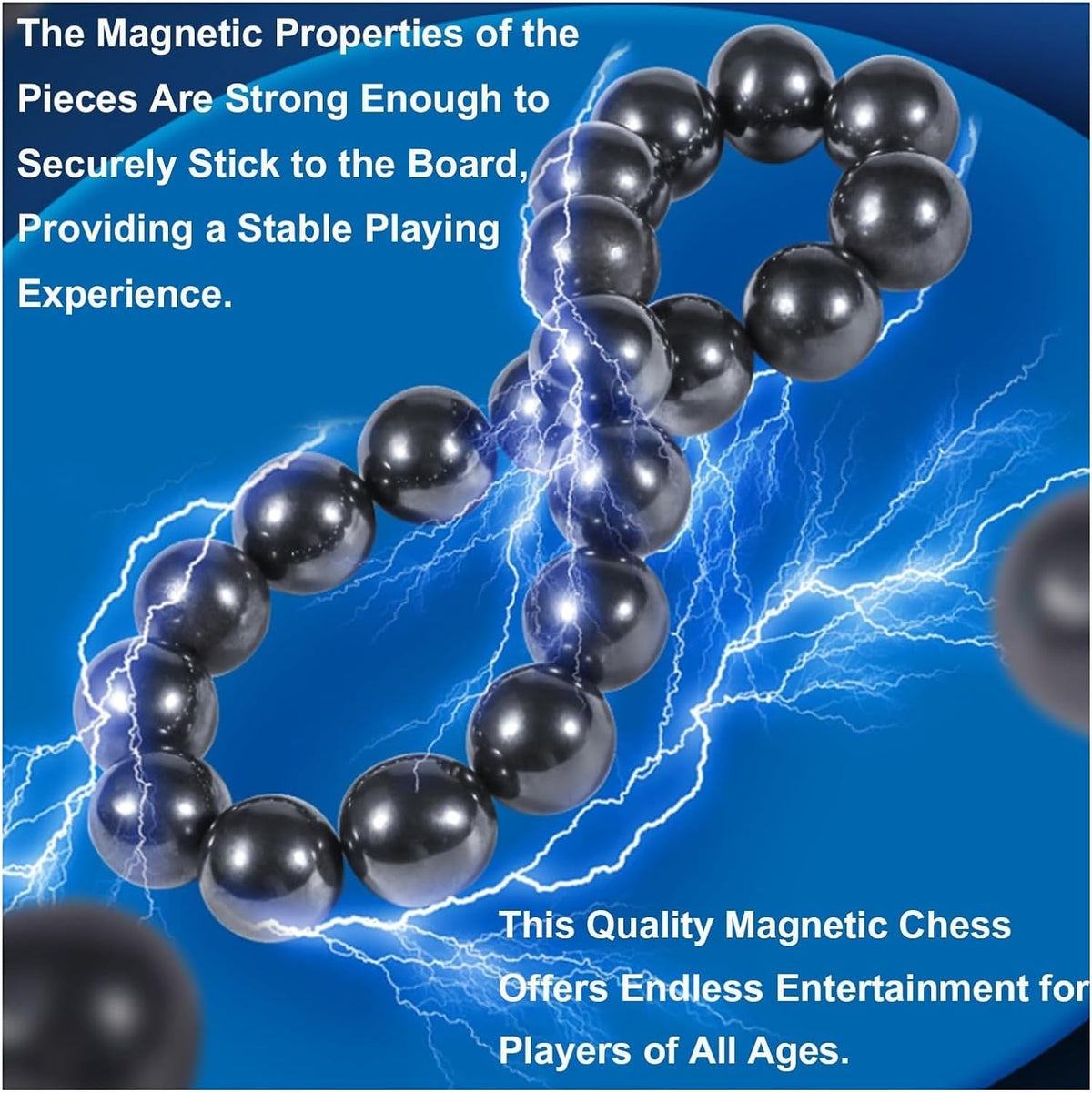 Magnetic Chess Game, Sank Magnetism Versus Chess
