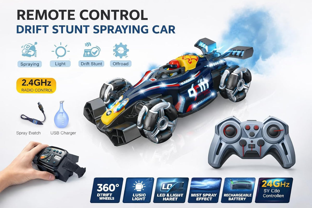 RISE X-ONE DRIFT SPRAY RACING RC CAR