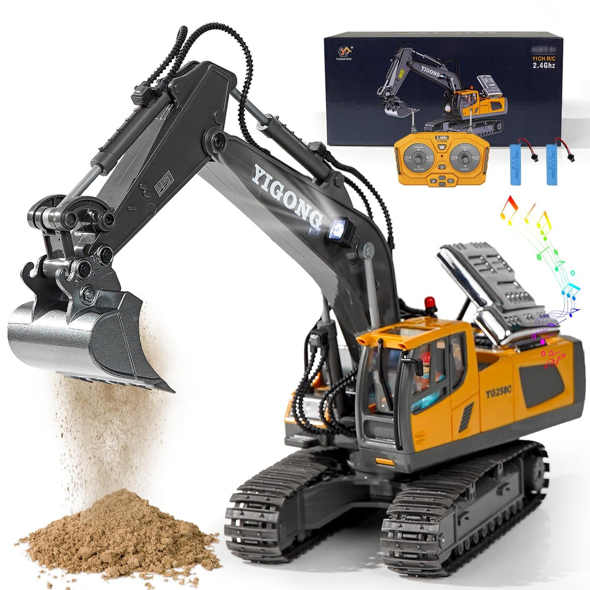 Yigong YG 258C Remote Control Excavator