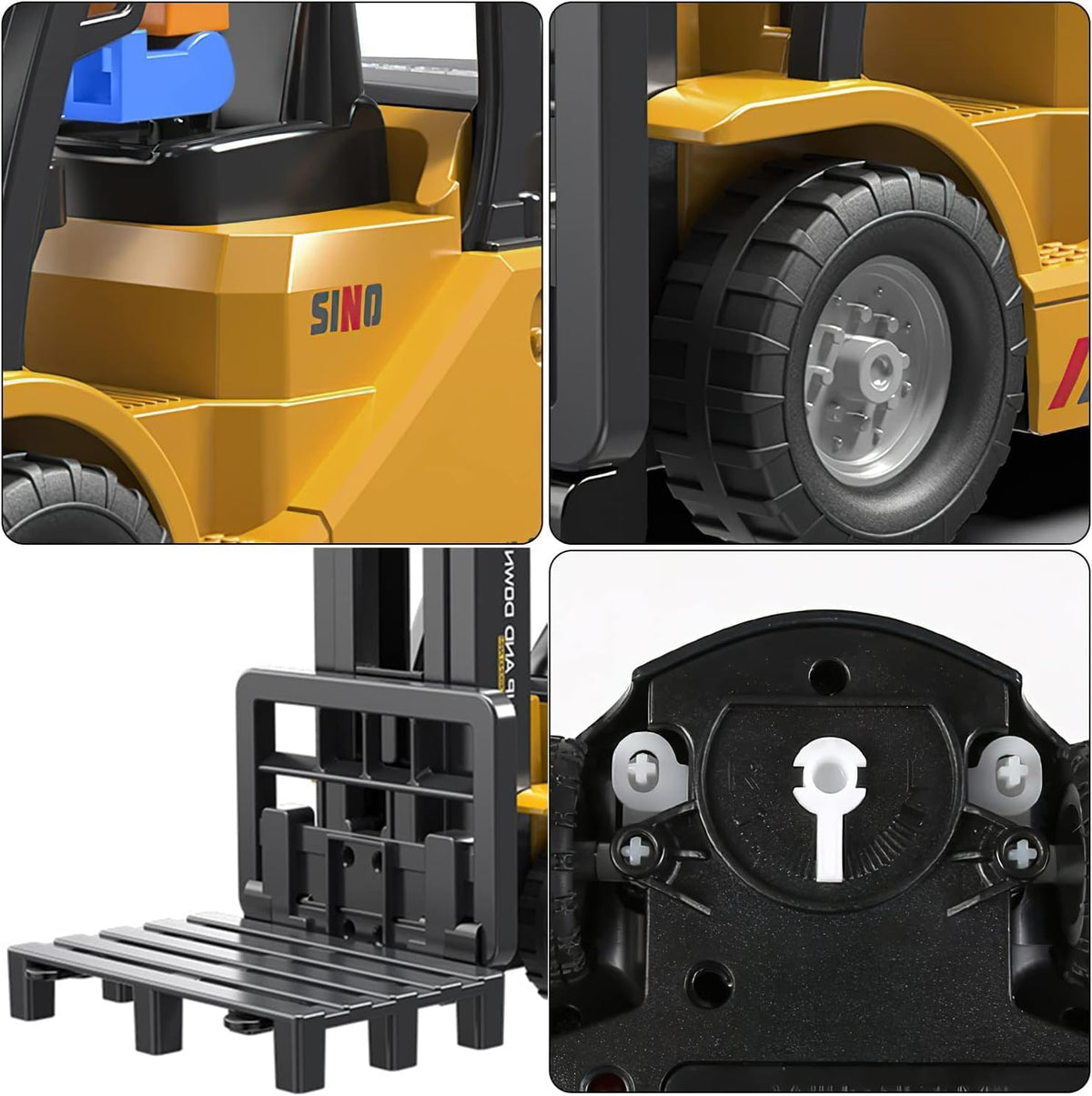 Remote Control Construction Cranes Forklift - 11 Channel
