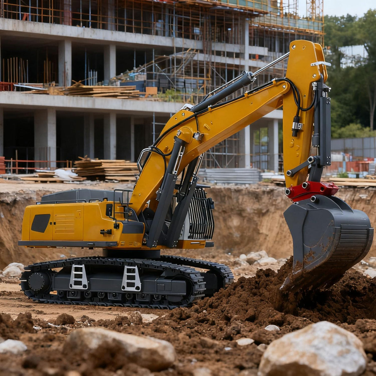 Huina K962 100S Remote Control Hydraulic Excavator