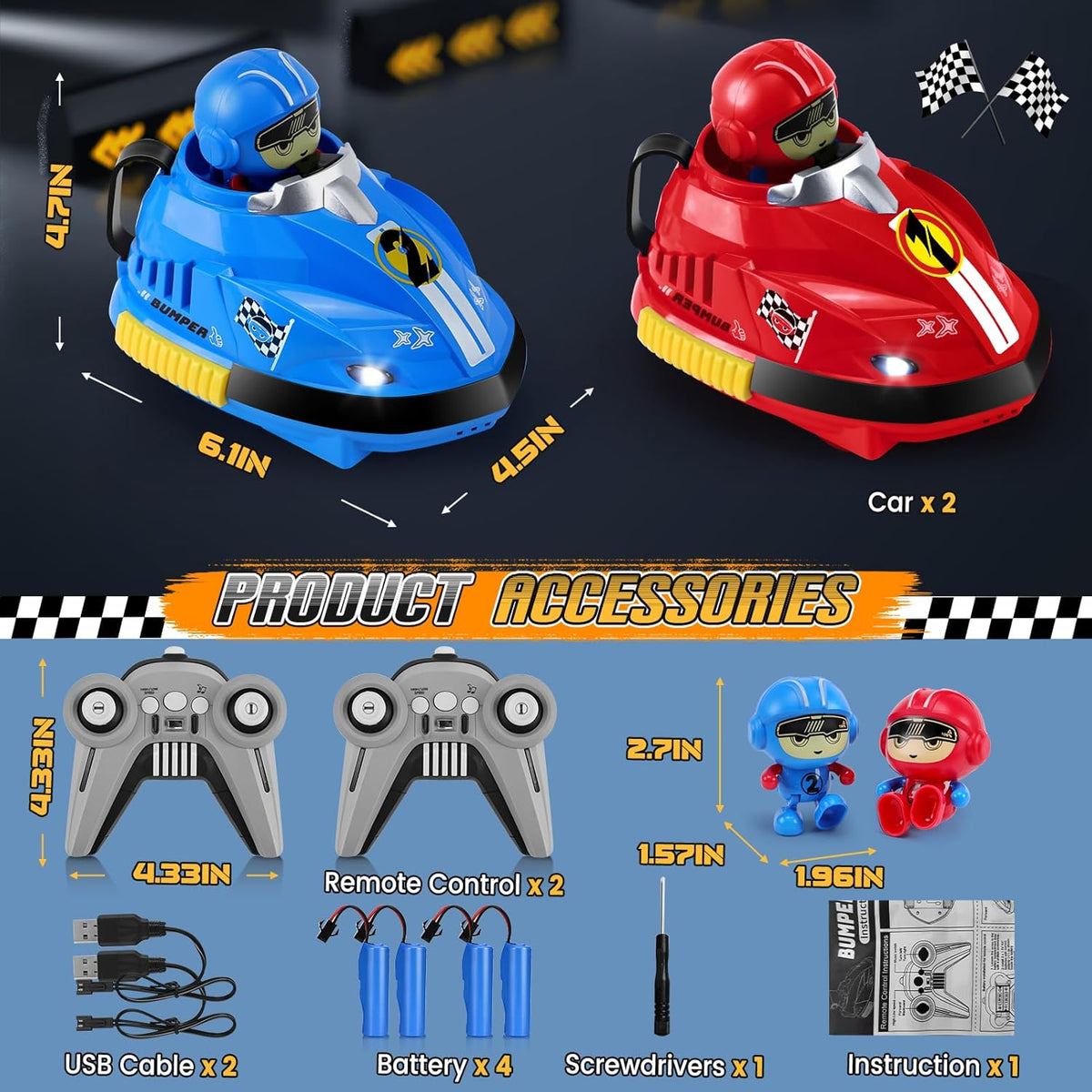 KYARA TOYS RC BUMPER CAR