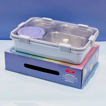 Pastel Lunchbox with 4 Compartments
