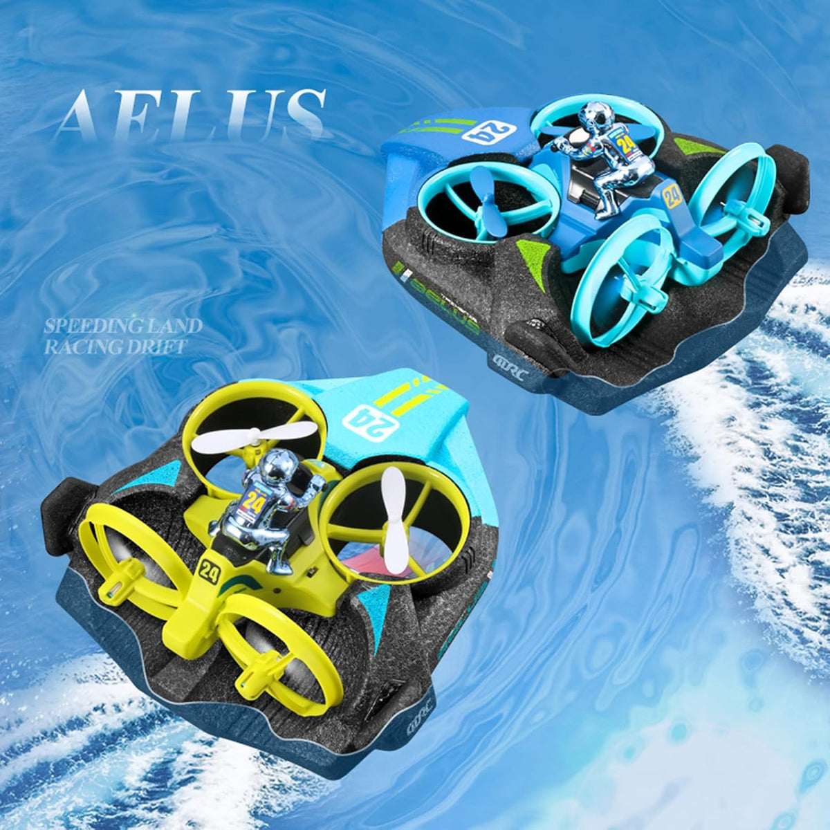 Hovercraft RC Boat 3-in-1 Remote Control