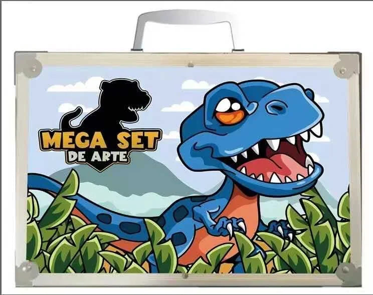 Art Supplies Set for Kids, 2 Layers Drawing Supplies 145-Piece