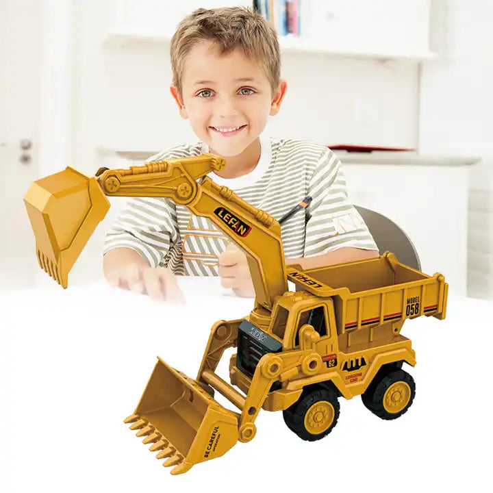 KYARA TOYS 3-in-1 construction vehicle toy set