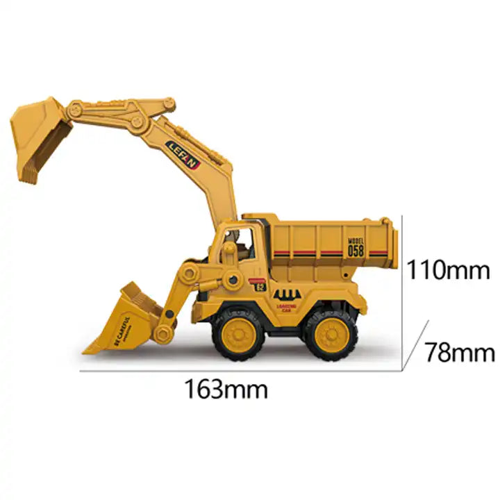 KYARA TOYS 3-in-1 construction vehicle toy set