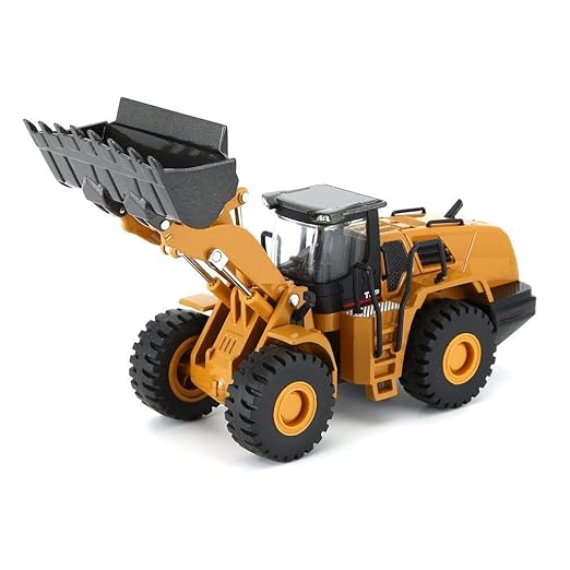 Plastic Realistic Excavator Plastic Construction Bulldozer Loader