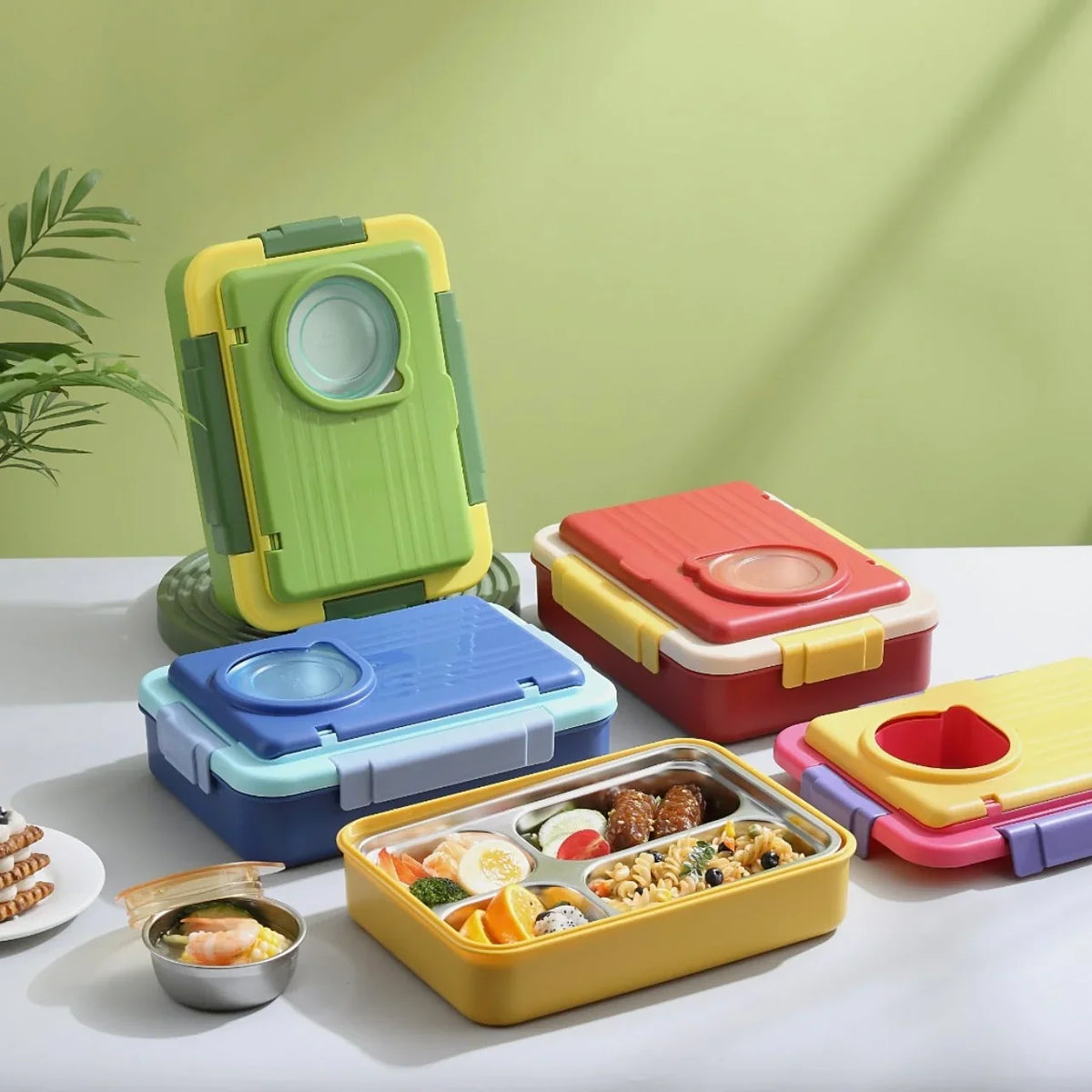 8 Compartments Silly Willy Lunchbox