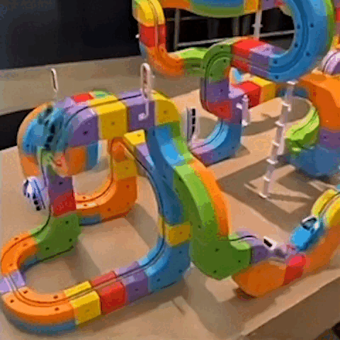 51pcs Electric Train - STEM Educational Flexible Race Track