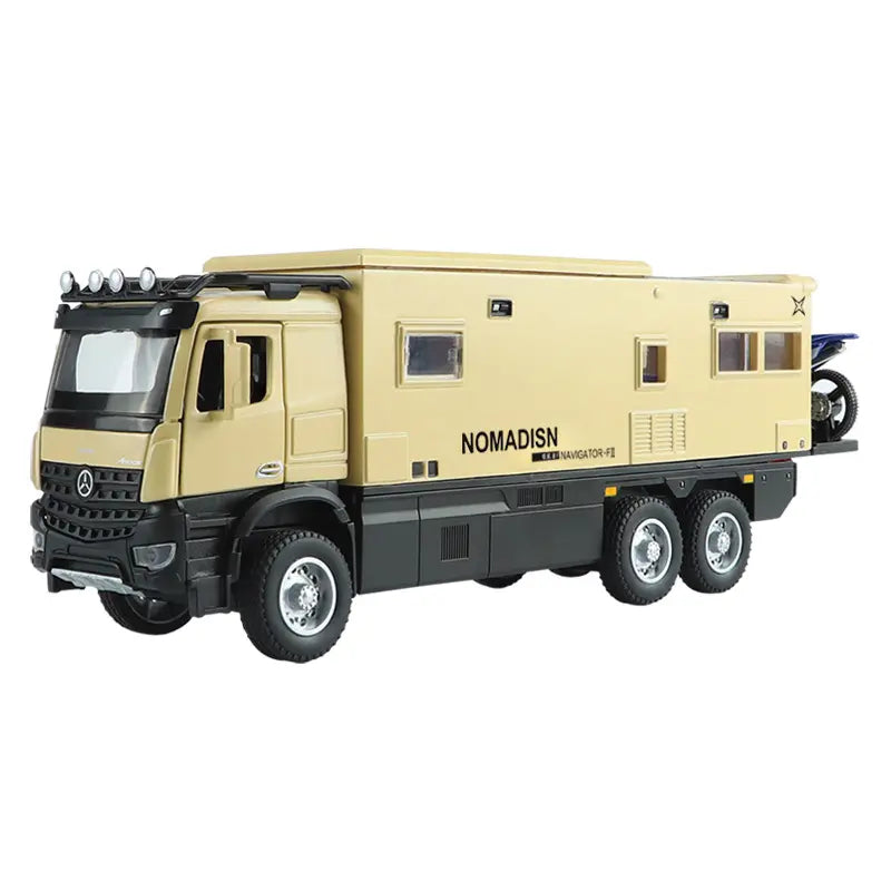 Mercedes-benz Nomadison Rv camper truck 1:24 Diecast Scale Model Car