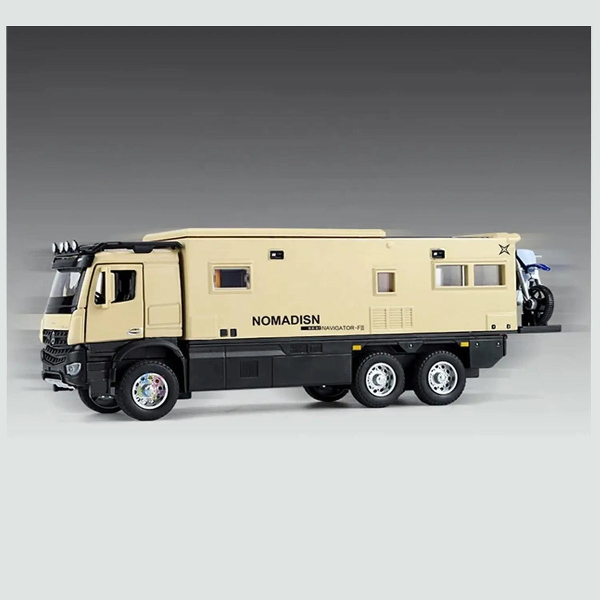 Mercedes-benz Nomadison Rv camper truck 1:24 Diecast Scale Model Car