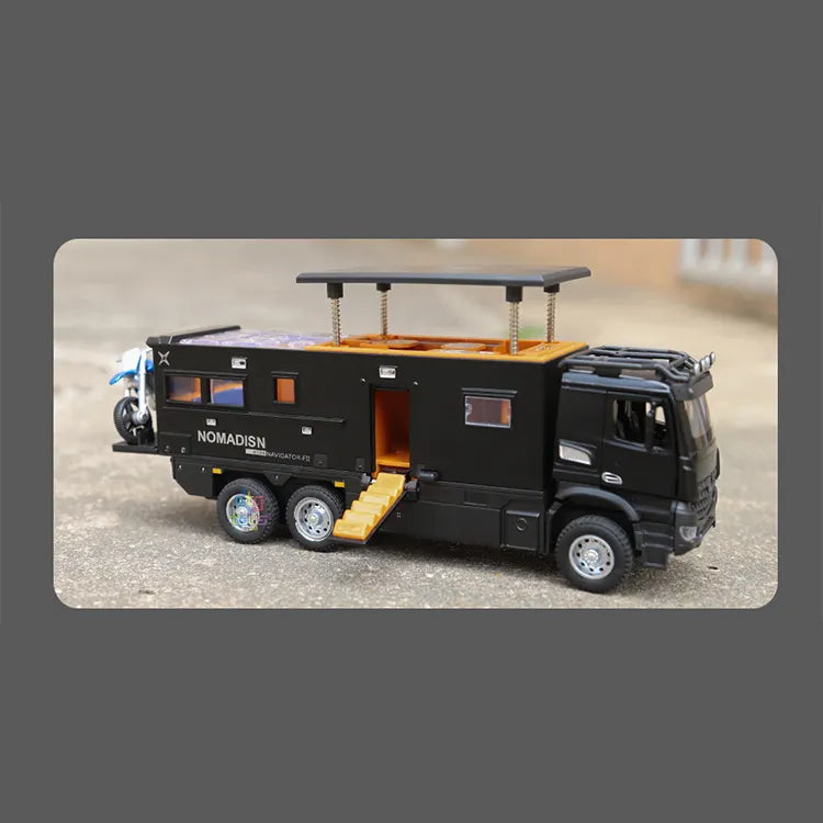 Mercedes-benz Nomadison Rv camper truck 1:24 Diecast Scale Model Car